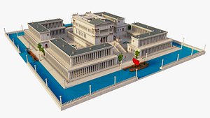 Qasr al-Abd Palace 3D