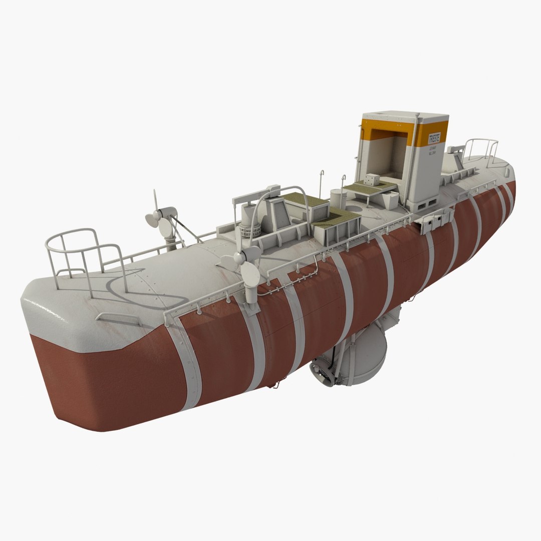 MIR de Bathyscaphe Modelo 3D - TurboSquid 560881