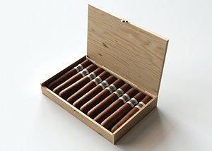 Cigars In A Box 3D