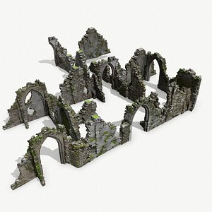 3D Ruin Gate