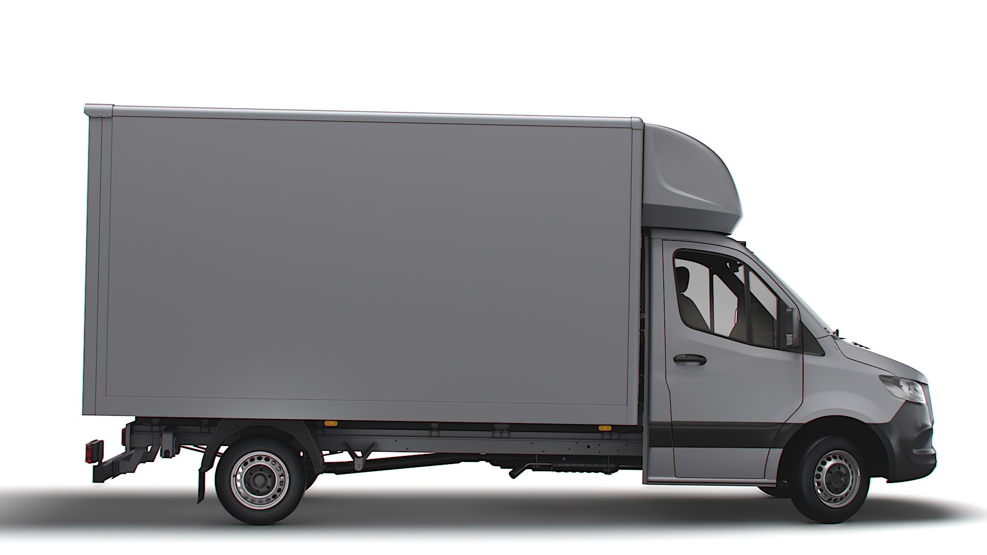 3D Freightliner Sprinter Luton 2023 model - TurboSquid 2055105