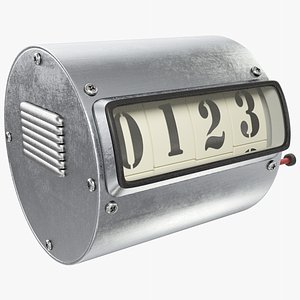 mechanical counter 3D model