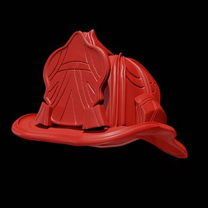 3D Firefighter Helmet