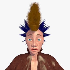 Jill The Punk Woman Mohican 2