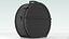 Steamline Industrialist Hatbox Large Cuir Noir