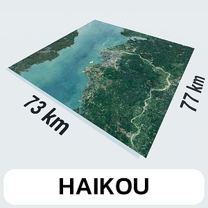 Haikou China City Landscape 3D Model