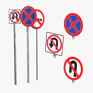 Road Signs Pack - Prohibitory Trilogy