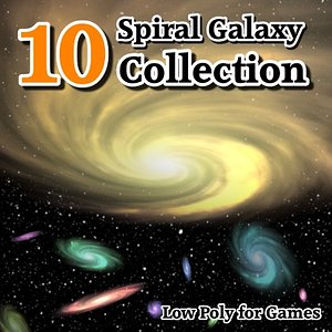 10 spiral galaxy 3ds