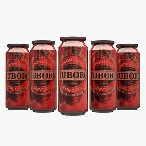 tuborg beer 3d max