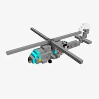 Game Ready SH60 Seahawk - pixelated
