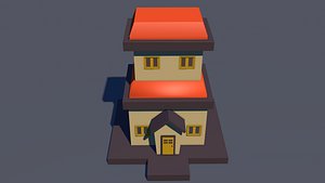 3D Cartoon House model