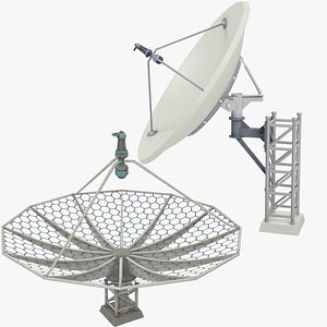 Satellite Dishes Set V6