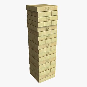 ma jenga realistic fall