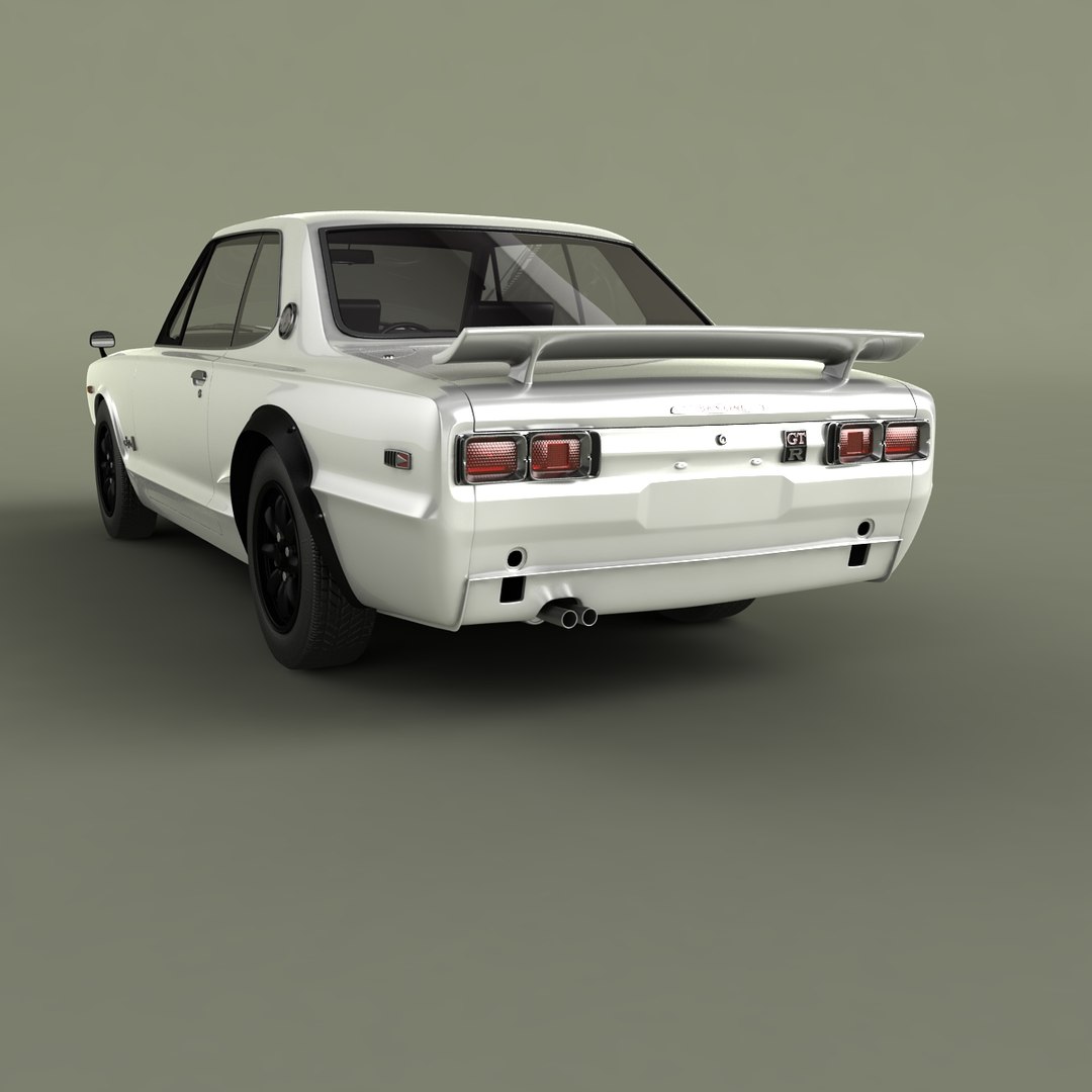 Nissan Skyline GT-R C10 3D Model - TurboSquid 2074298