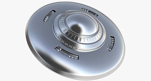 ufo flying saucer 3d model