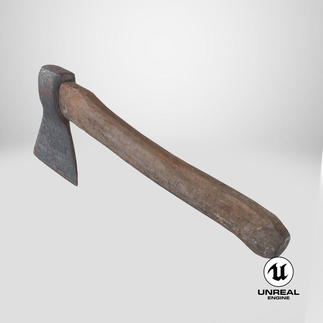 3D model Old Axe Game Ready PBR Metallic https://p.turbosquid.com/ts-thumb/Gv/w47V85/qD/stemcell_unreal_render/png/1743101984/1920x1080/fit_q87/9da417e42ee46b51d628b3c86b390f3ca610138f/stemcell_unreal_render.jpg