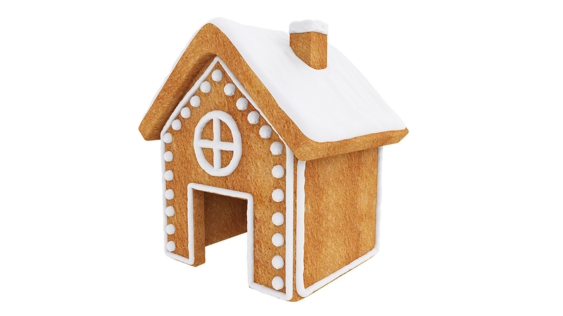 3D Gingerbread House 3 - TurboSquid 1980917