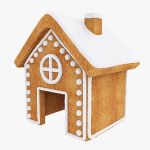 3D Gingerbread house 3