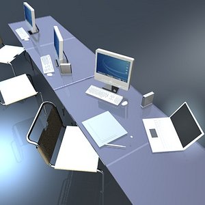 3ds desk table computer