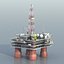 3ds offshore oil platform