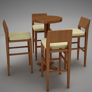 3d table model