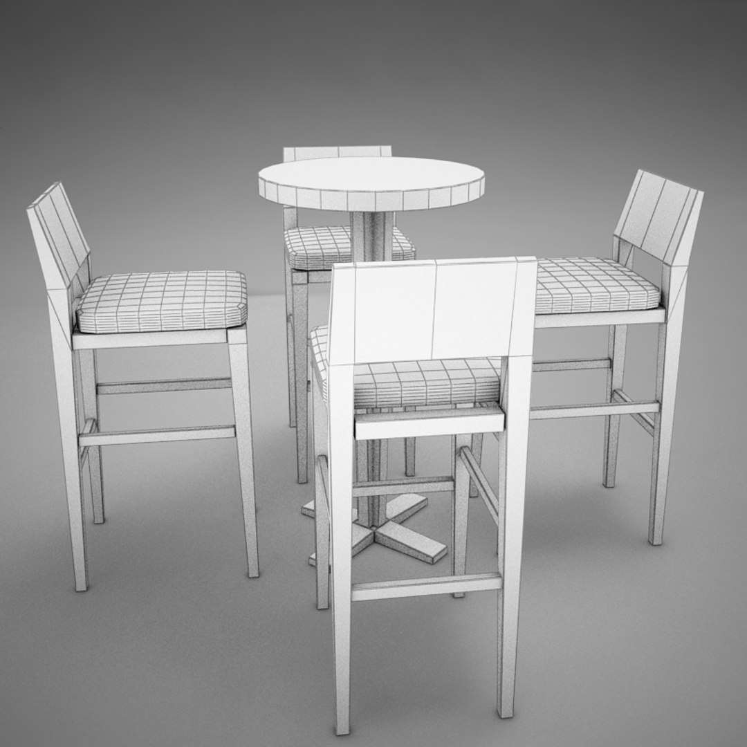 3d table model
