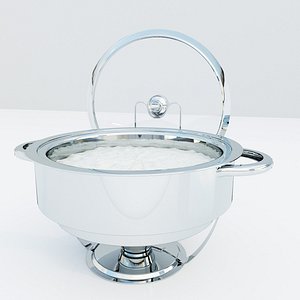 3d model chafing dish