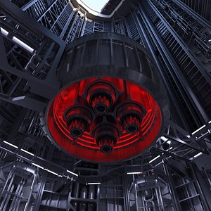 Sci-fi Interior 11 - Shaft