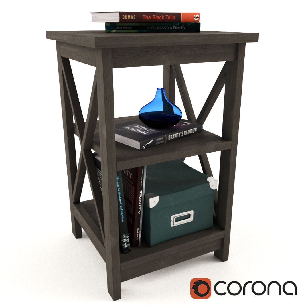 End Table 3D Model - TurboSquid 1319089
