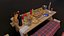 furniture table food 3D model
