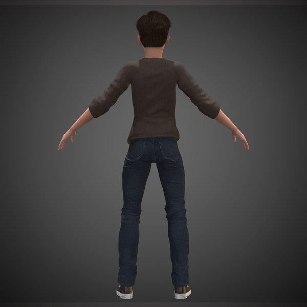 Character people human 3D model - TurboSquid 1674673