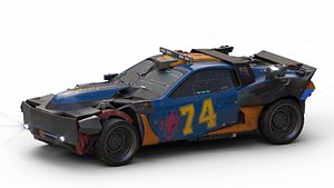 3D cyberpunk type 66 wingate 3D model