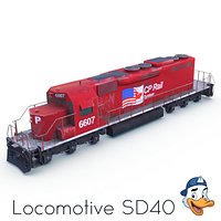 Locomotive SD40