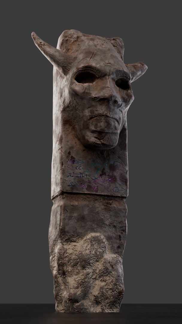 The prehistoric idol model https://p.turbosquid.com/ts-thumb/Gw/DbXURV/CD/mihalpirogovpresent1/jpg/1746685890/1920x1080/fit_q87/0b5000e01da73ef8a245f476809f3e59c3c1f4d9/mihalpirogovpresent1.jpg