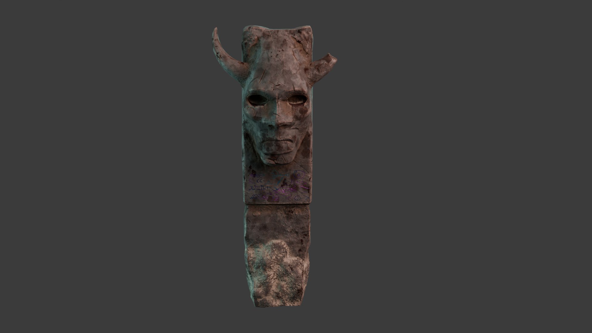 The prehistoric idol model https://p.turbosquid.com/ts-thumb/Gw/DbXURV/H5/1/png/1746686216/1920x1080/fit_q87/4654f3789e0b97c1d6257e0f9e8caae6dc007820/1.jpg