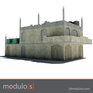 Semi ruin bulding E