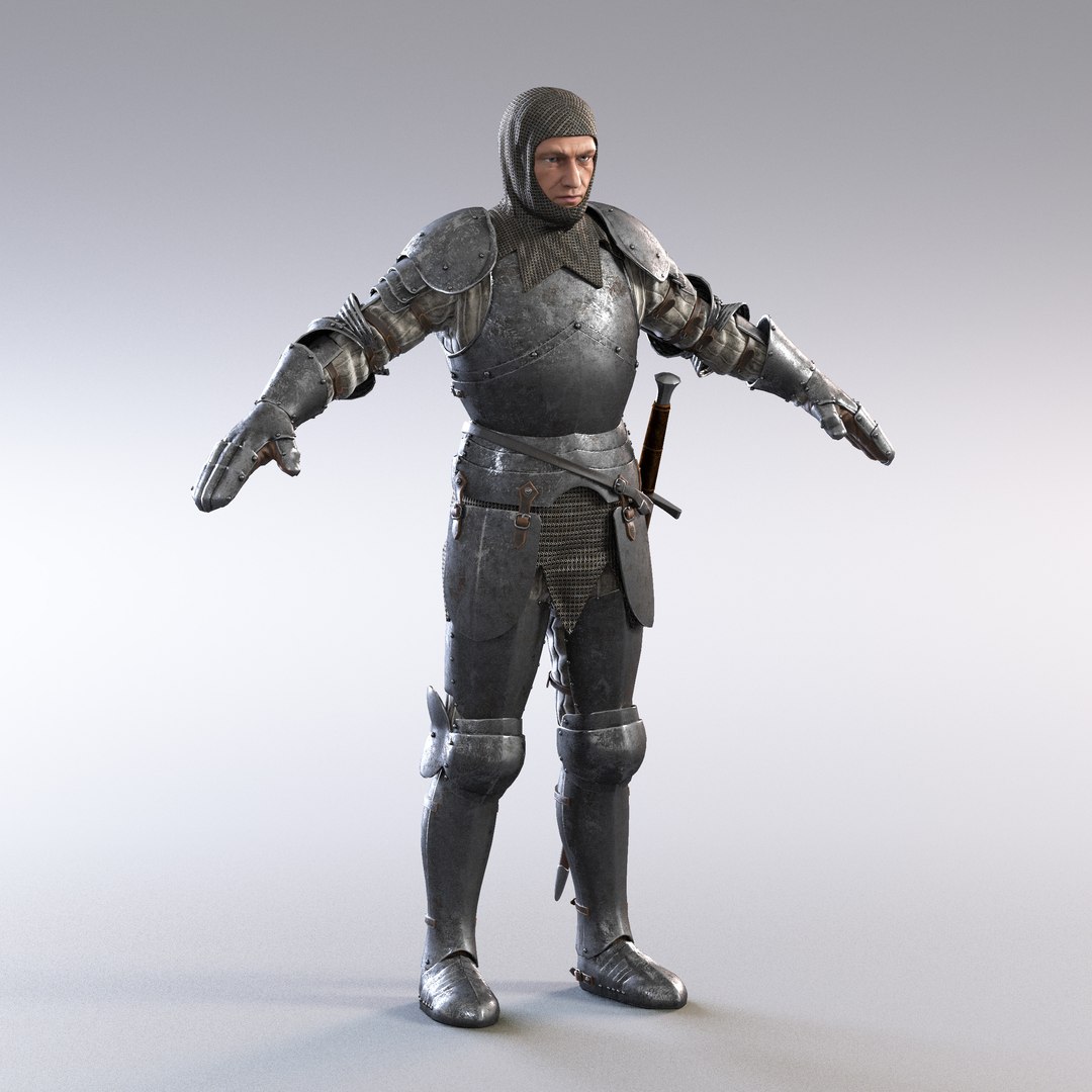 Medieval Characterset 2 Rigged Model - TurboSquid 1876327