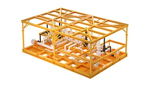 3D model subsea manifold