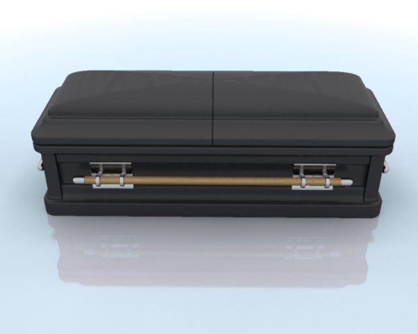 3ds max casket funeral