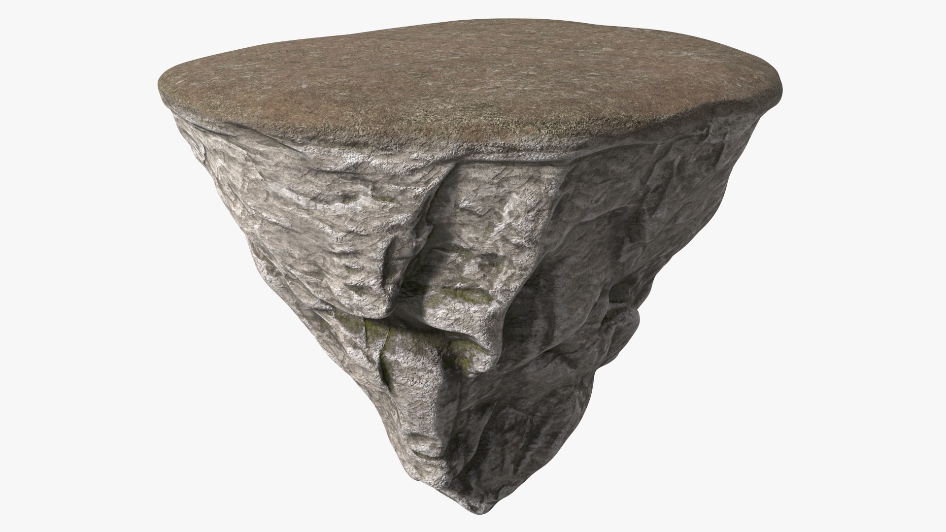 Round Rock Island 3D model preview