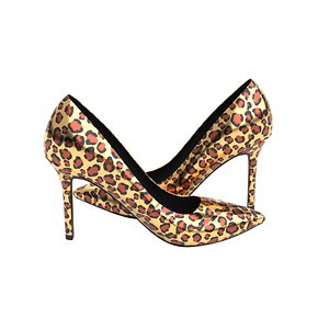 Katy Perry Golden Sissy Pump Woman Shoes 3D model