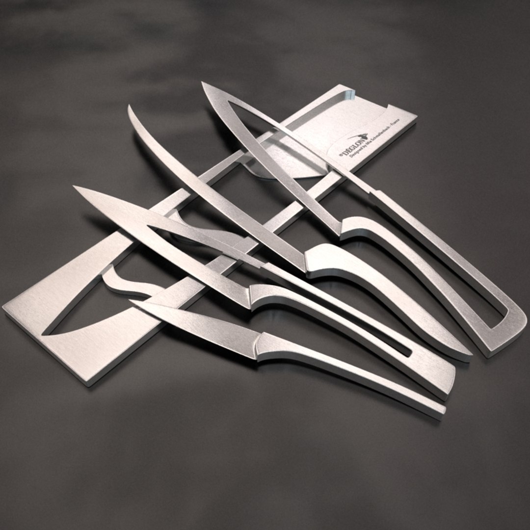 Nesting Knife Sets : Deglon knife set