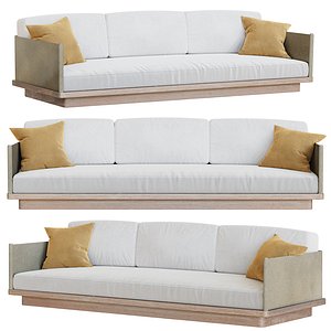 Garden sofa Kettal Kettal GIRO 3D model