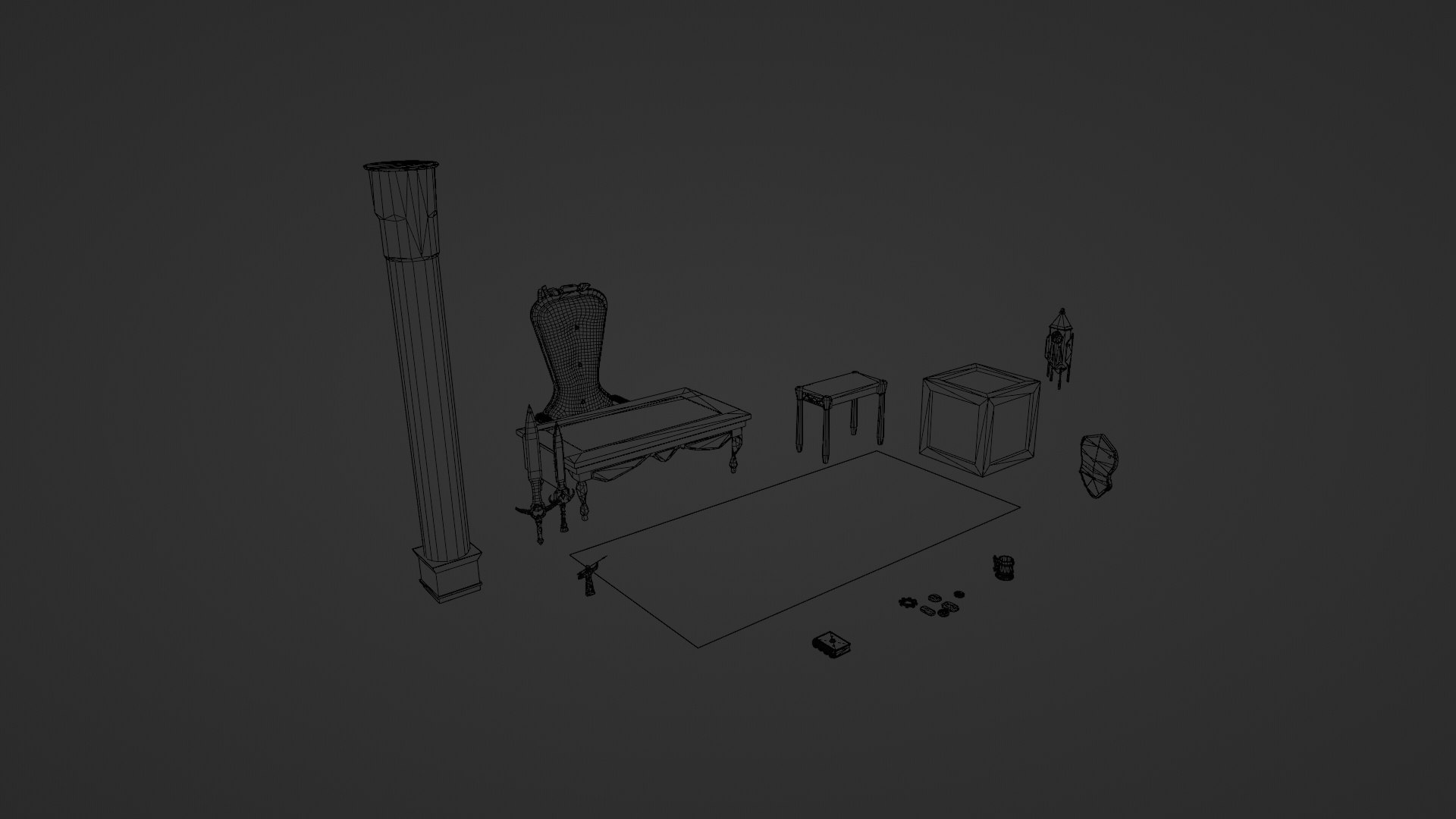Stylized Fantasy Interior Pack Game Ready Assets 3D model https://p.turbosquid.com/ts-thumb/Gw/UQf2de/a3/wireframeview/png/1753641106/1920x1080/fit_q87/be4a71675999dd21e7561dc4e9b4f0085d515bad/wireframeview.jpg