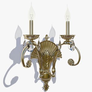electric sconce 3d model