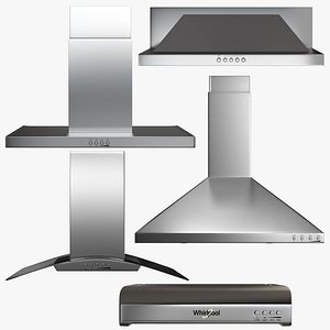 Whirlpool Hood Collection 3D model