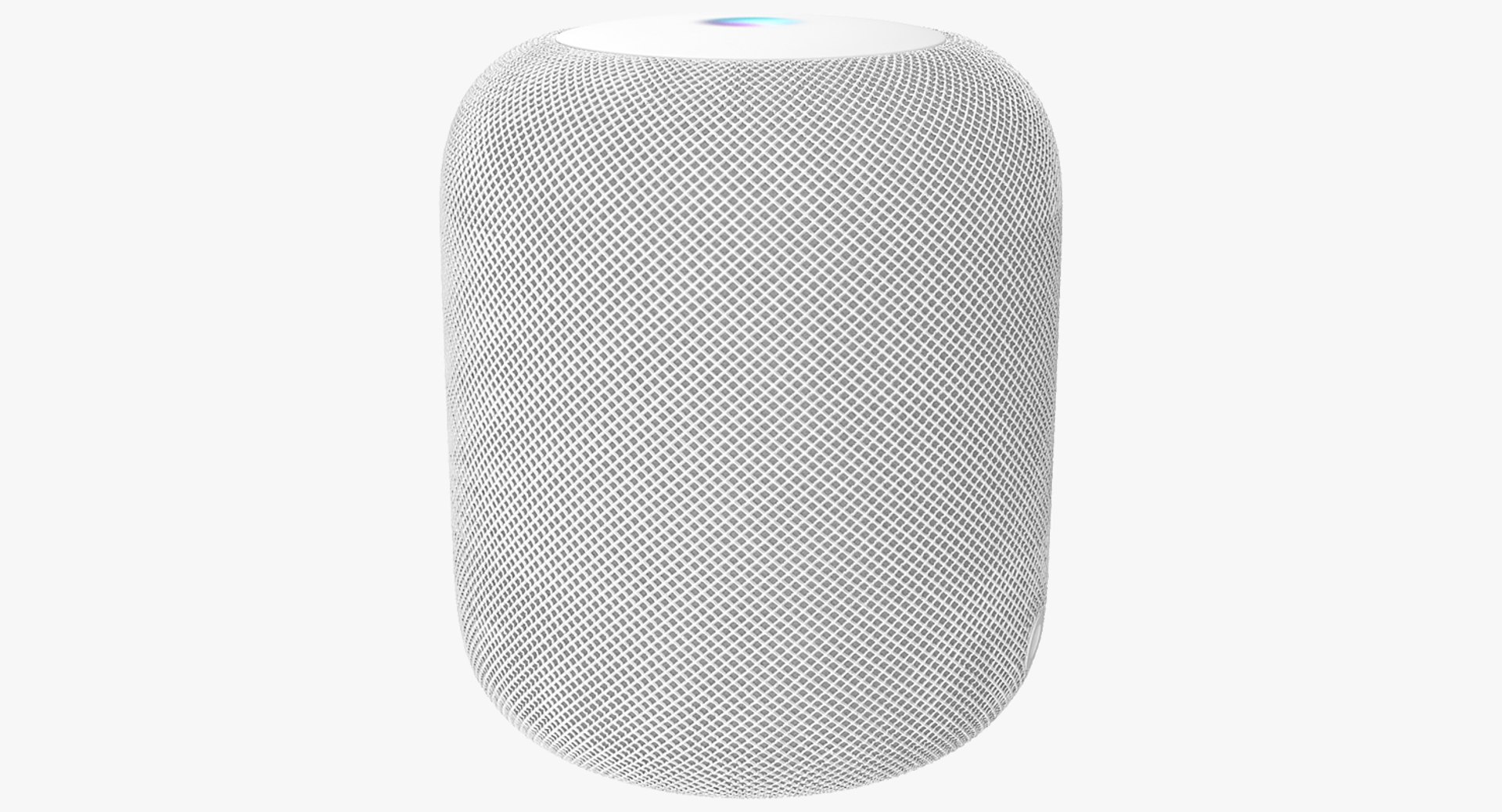 Apple HomePod Smart Speaker White 3D model preview