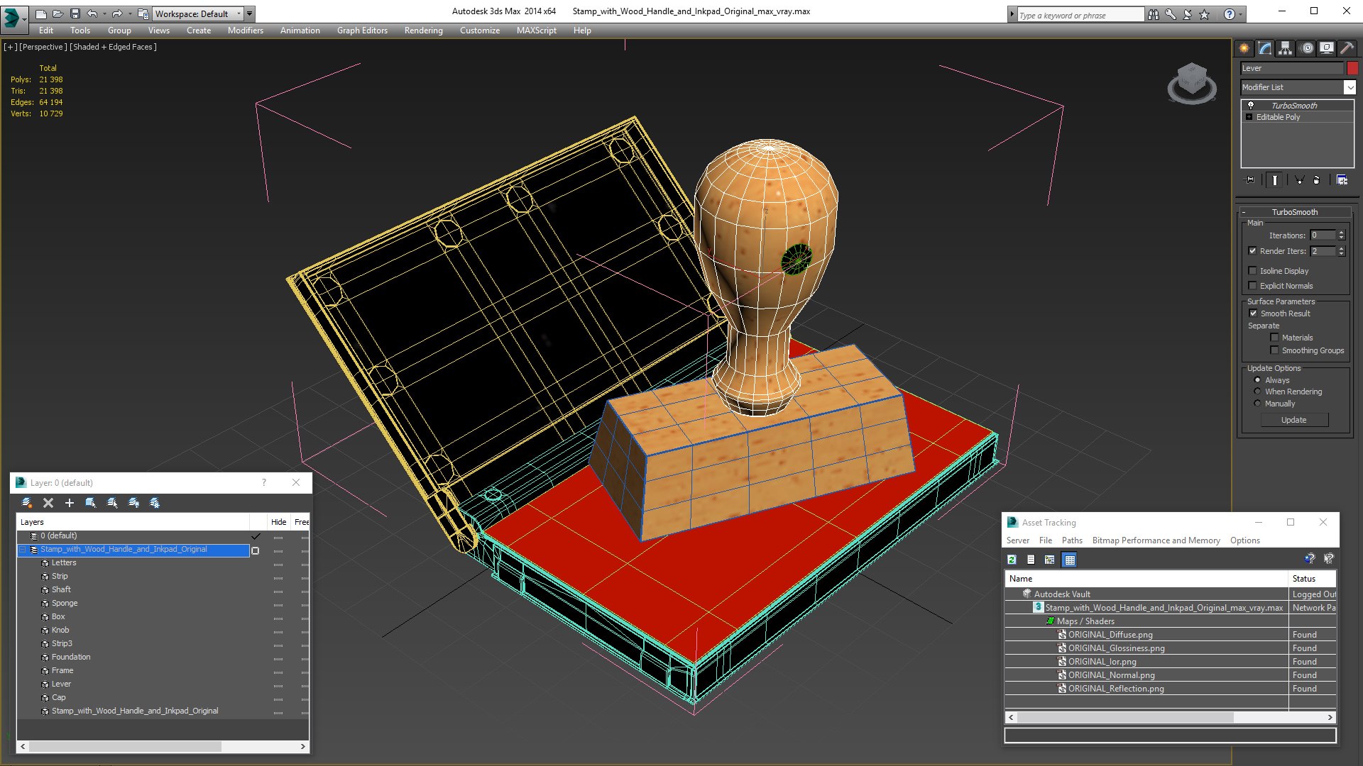 Stamp with Wood Handle and Inkpad Original 3D model https://p.turbosquid.com/ts-thumb/Gw/irXyfh/Bs/stampwithwoodhandleandinkpadoriginalvray3dmodel018/jpg/1636977937/1920x1080/fit_q87/050b56399589d7079684a57470f2a9be4f4b54a6/stampwithwoodhandleandinkpadoriginalvray3dmodel018.jpg