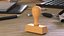 Stamp with Wood Handle and Inkpad Original