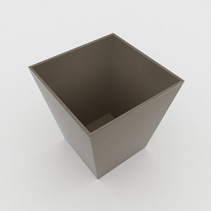 leather bin 3D